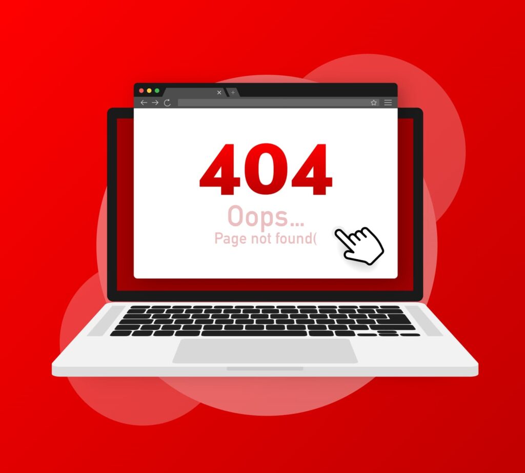 ما هو خطأ 404 الصفحة غير موجودة؟
