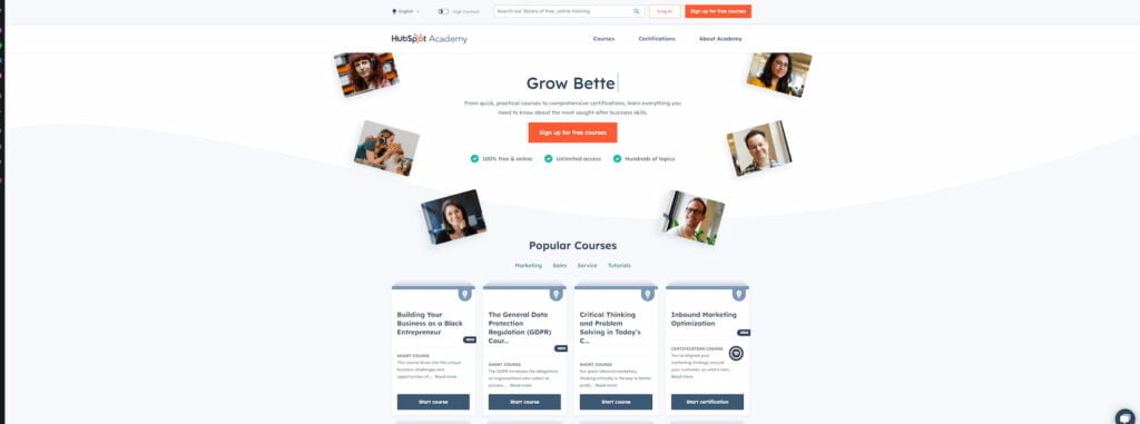 HubSpot Academy