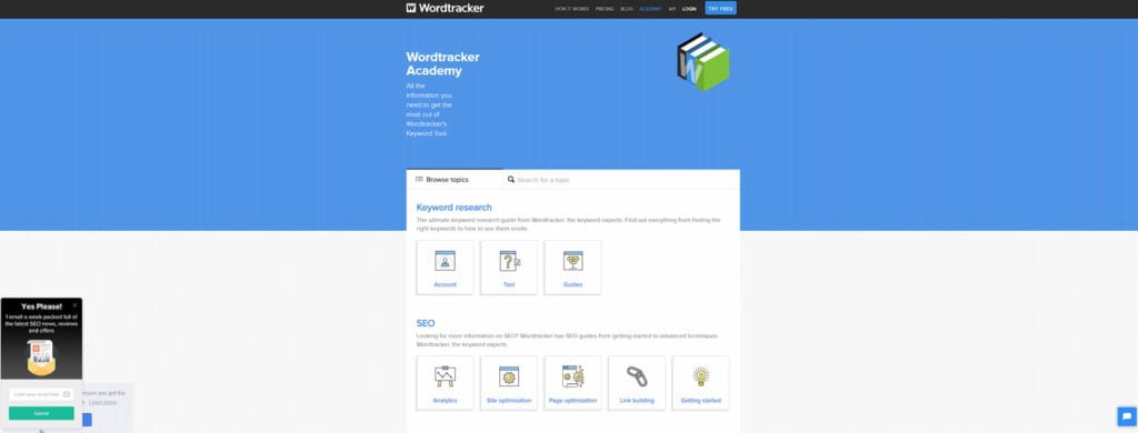 Wordtracker Academy